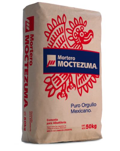Mortero Moctezuma 50 Kg (Bulto)