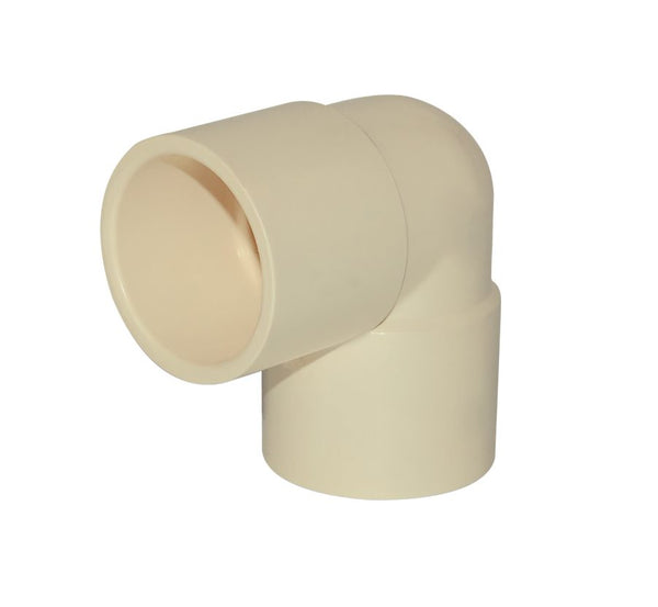 CODO REDUCIDO 90 GRADOS 3/4" X 1/2" CPVC CTS CRESCO BEIGE (Pieza)