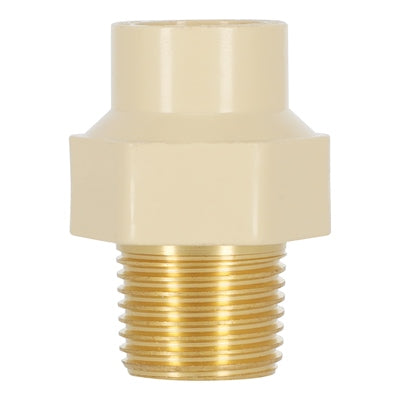 Adaptador macho CPVC con inserto 19mm (3/4") pieza