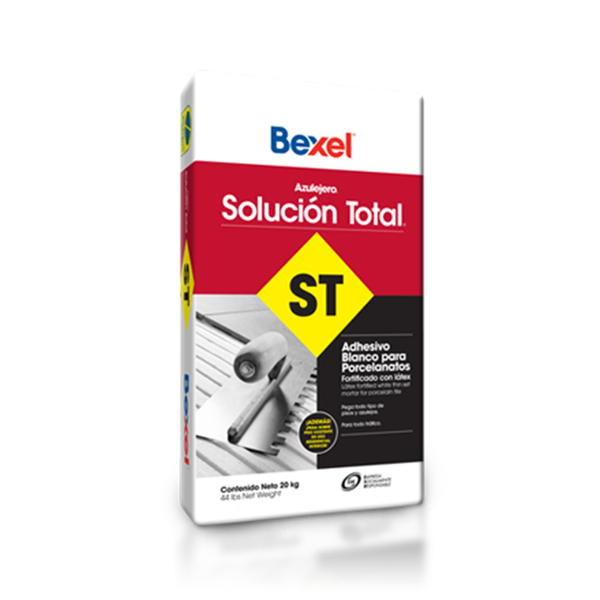 Adhesivos Solución Total Blanco 40kg Bexel (Bulto)